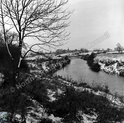 River Nidd, Hunsingore, 1964